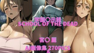 학 〇 묵시록 HIGHSCHOOL OF THE DEAD 패러디 작품 (미야 〇 레이)