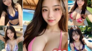 셔터 스스로 3 아마추어 AI 그라비아 수영복 앨범 300 페이지