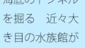 【무료】해저의 터널을 파다 가까이 큰 눈의 수족관을 해변에 할 수 있다