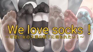 we love socks! ~ 귀여운 소녀들의 양말에 묻혀 싶어! ~