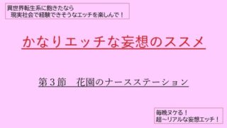 꽤 야한 망상의 추천 제3절 하나조노의 간호사 스테이션