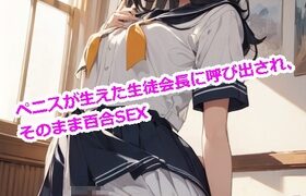 【5~10분만에 빨리 빠지는 시리즈】 페니스가 자란 학생 회장에게 불려 그대로 유리 SEX하는 이야기