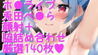 Vtuber 호 ●라이브 토우타 씨에게 얼굴사정 + 겨드랑이 페티쉬 집합 140장 포장 세트