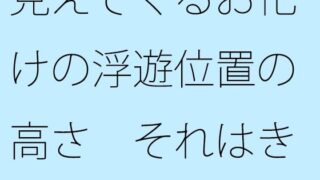 보이는 유령의 떠있는 위치의 높이 그것은 오늘의 수준입니까? 자신 안에도 …