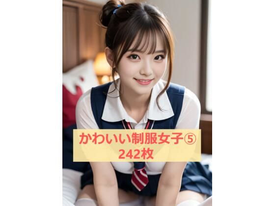 귀여운! 유니폼 여자 5